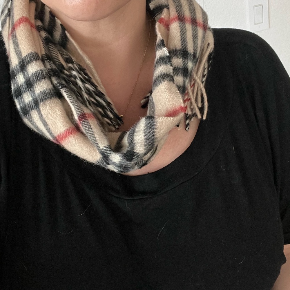 Burberry Mini Cashmere Scarf - Picture 6 of 10